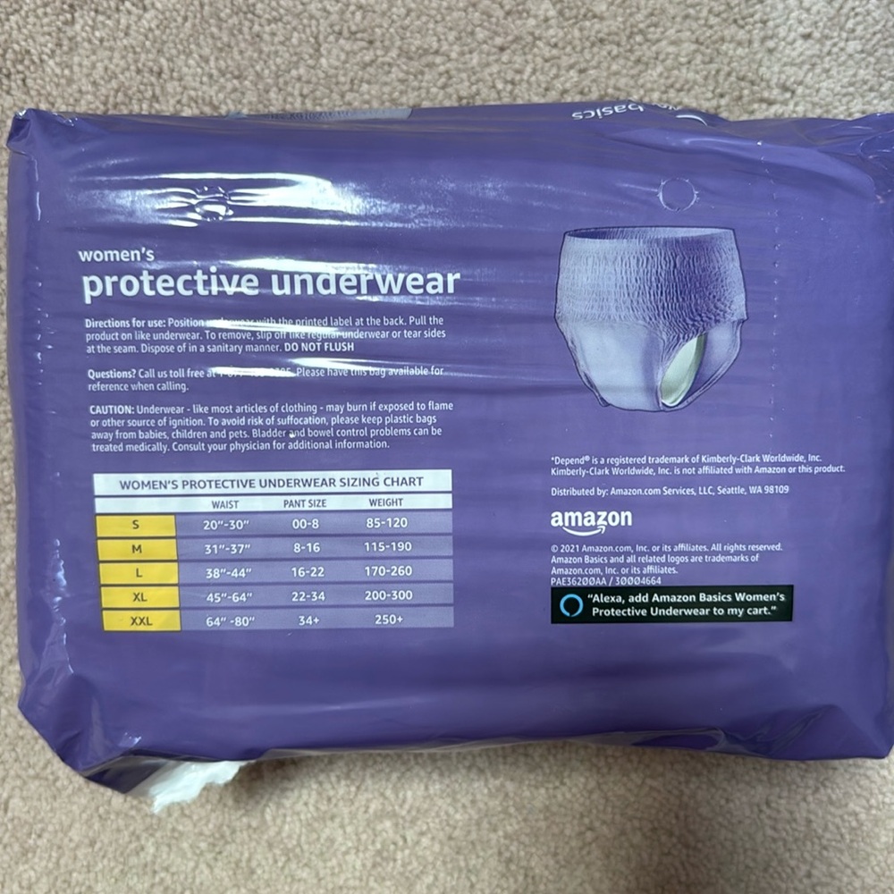 AmazonBasics Protective Underwear - Picture 3 of 4